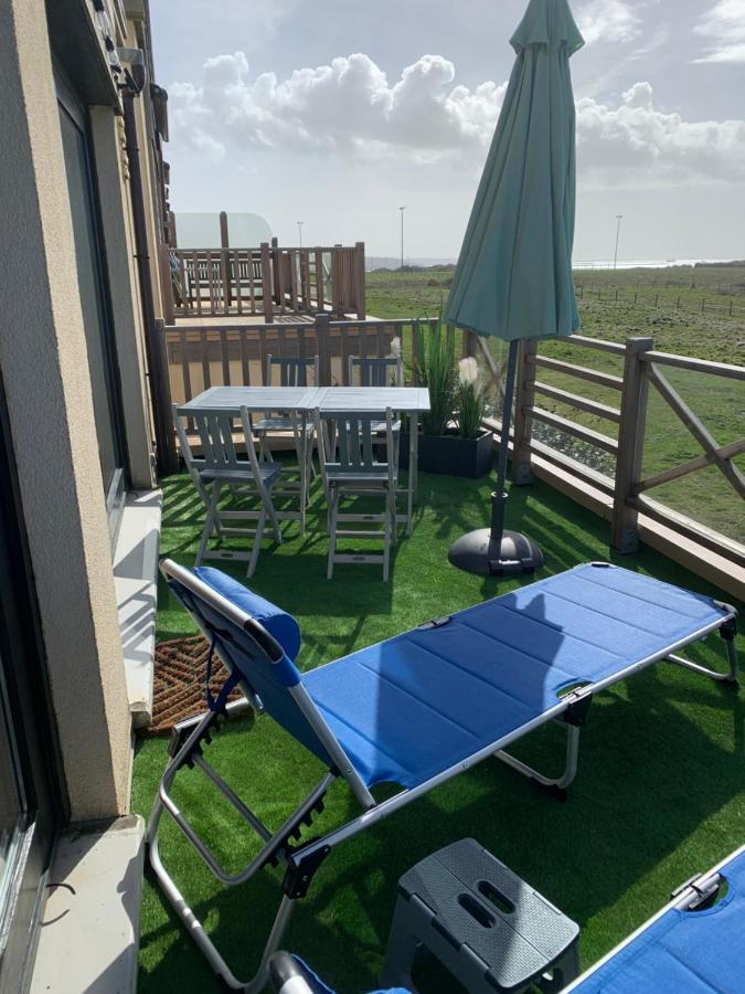Appartement Wimereux - Opaalkust Met Frontaal Zeezicht المظهر الخارجي الصورة