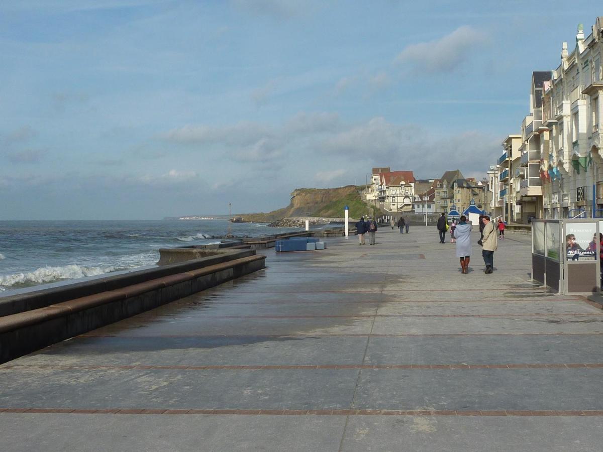 Appartement Wimereux - Opaalkust Met Frontaal Zeezicht المظهر الخارجي الصورة