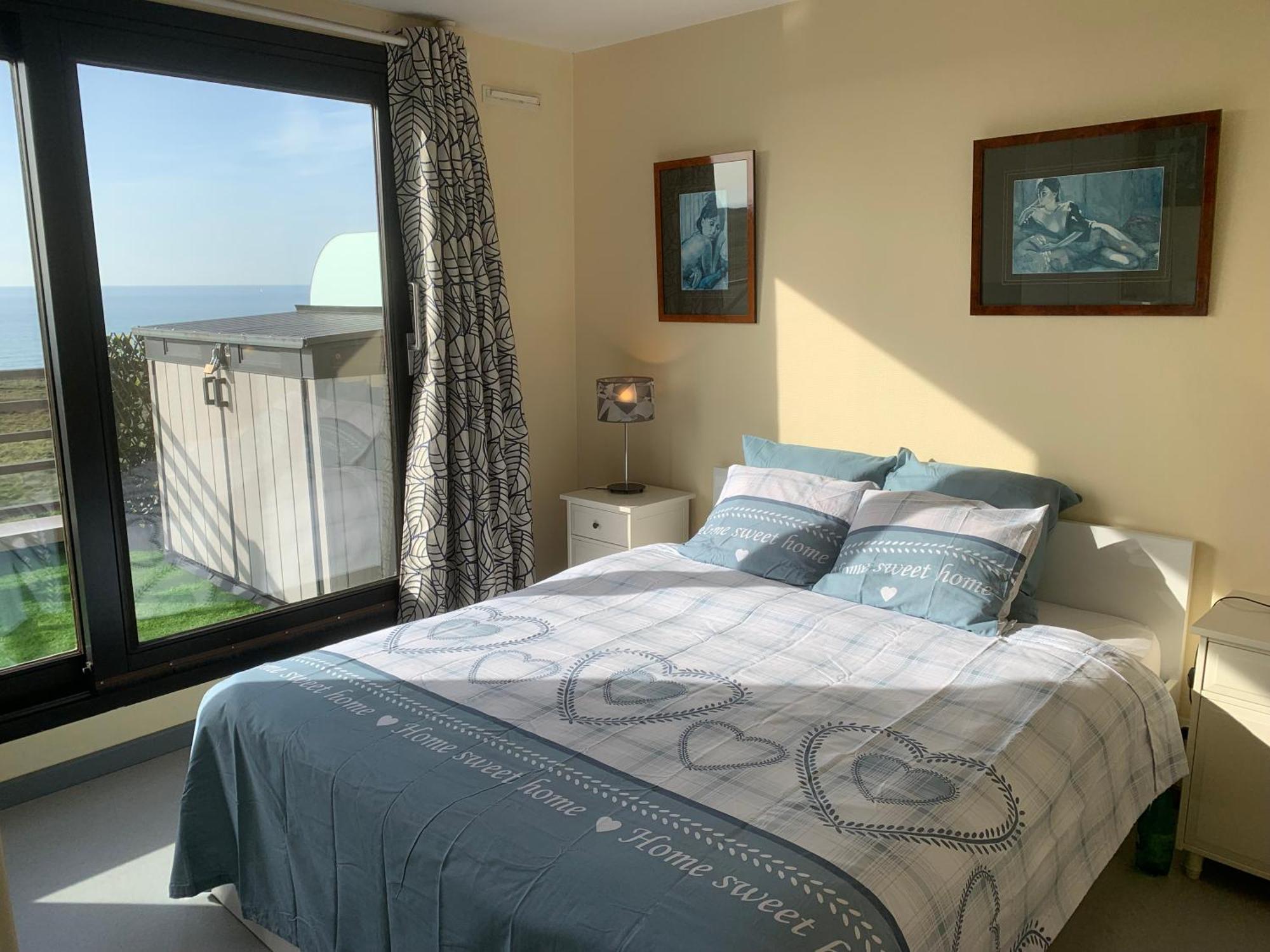 Appartement Wimereux - Opaalkust Met Frontaal Zeezicht المظهر الخارجي الصورة